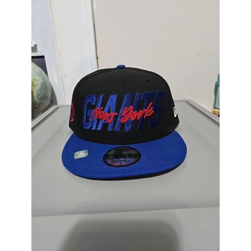 New York Giants 2022 NFL Draft NEW ERA 9FIFTY Snapback Cap - OSFM - Brand New